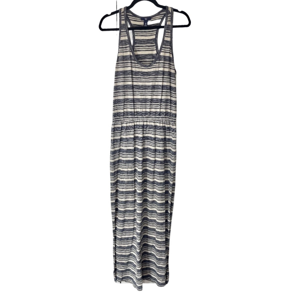 Gap maxi racerback dress with elastic waist line